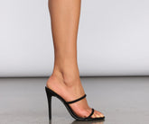 Flirtatious Feelings Stiletto Mules